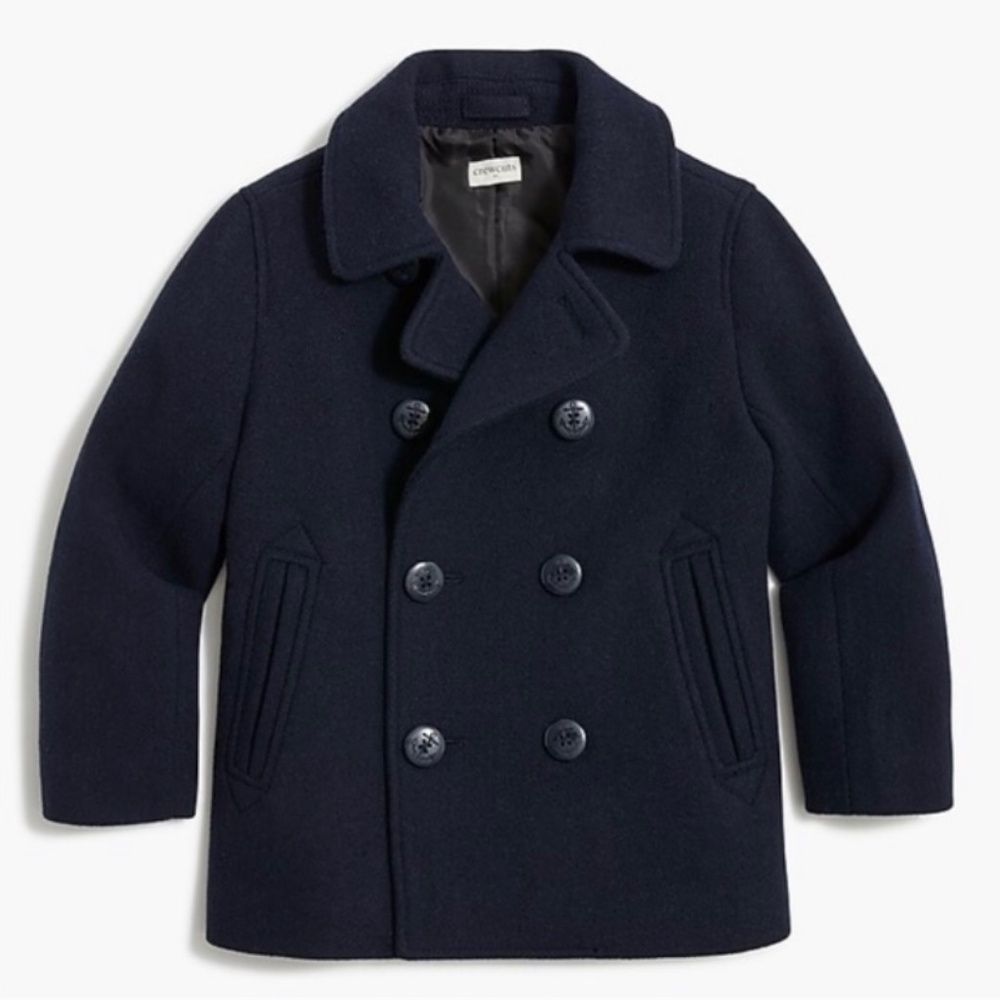 Price reduced! NWT Crewcuts Kids Woolblend Peacoat Navy Size 10